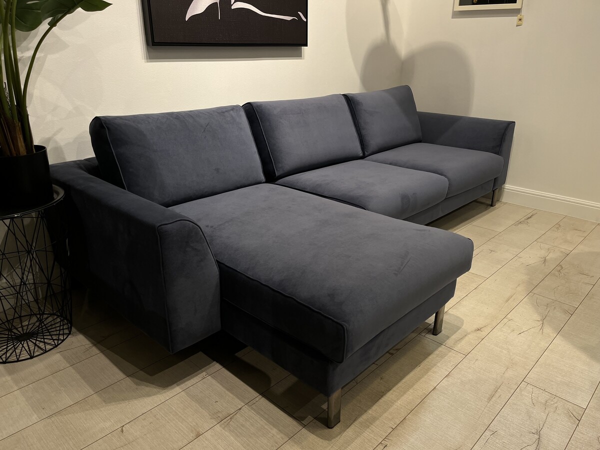 Elegancka sofa narożna