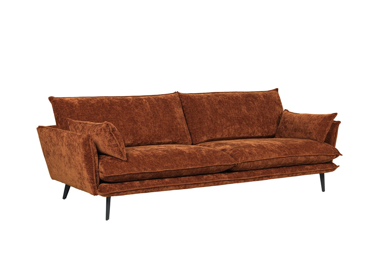 Elegancka brązowa sofa Lenon 