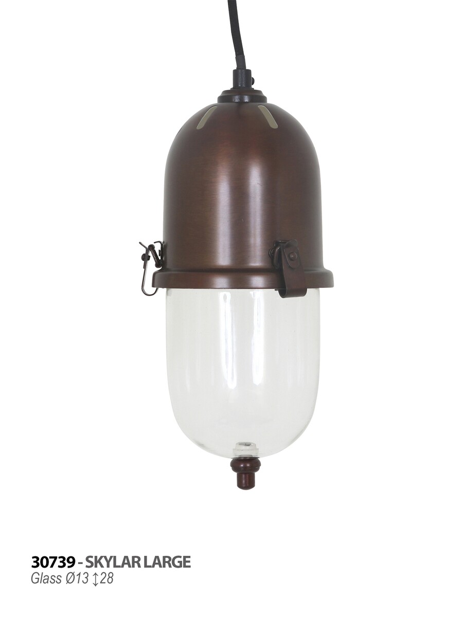 Lampa wisząca w stylu retro