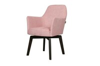 Liva_Swivel_EVITA_LIGHT_PINK_leg_LIVA_WOOD_SWIVEL_COL_side