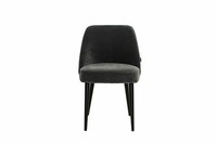 Oscar dining chair celine grey front