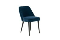 Oscar dining chair celine midnight blue 