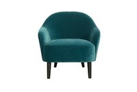 Paloma Armchair Celine Petrol leg Paloma 