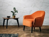 Paloma Wooden legs Evita Orange